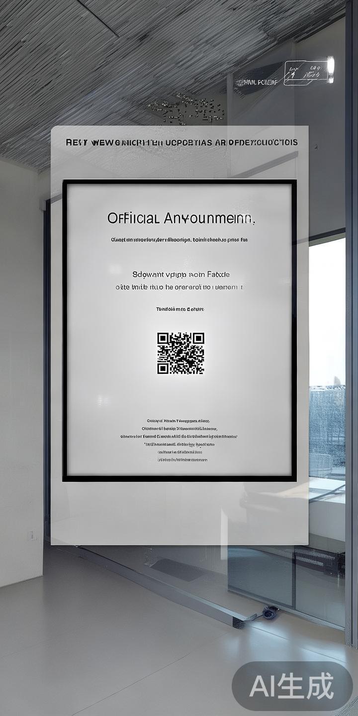 官方公告与官方二维码
大多数正规平台会通过官方网